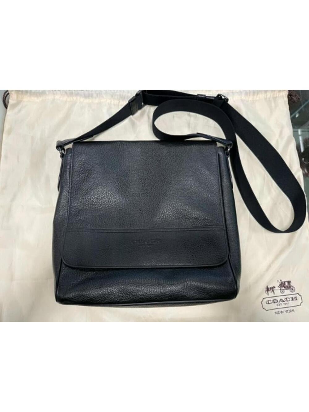 COACH HOUSTON MAP MESSENGER BAG